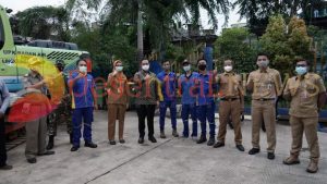 Anies Gub DKI Jakarta Periksa Pintu Air Mangarai Antisipasi Banjir