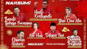 Imlekan Bareng Banteng : PDIP Rayakan Imlek Bersama Ahok