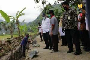 Kampungnya SBY di Pacitan Mendapatkan Program Padat Karya dari PUPR