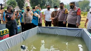 Walikota Tangerang Selatan Bersama Ditresnarkoba PMJ, Melakukan Kunjungan Kampung Tangguh Jaya