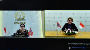 Bertemu Ketua Parlemen Norwegia Lewat Virtual, Puan Berharap Kerja Sama Ekonomi dan Lingkungan Ditingkatkan