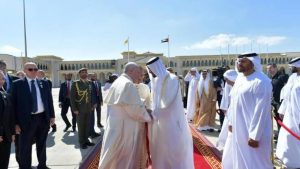 Paus Fransiskus Rayakan Hari Persaudaraan Nasional Bersama Putra Mahkota UEA