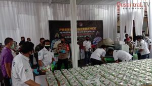 Pemusnahan Narkoba Jenis Sabu Di Polres Metro Depok