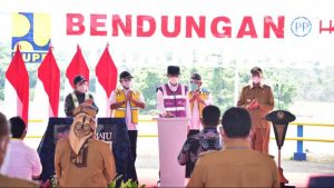 Solusi Air Untuk Warga Serang Telah Terjawab, Setelah Bendungan Sindangheula Diresmikan Jokowi