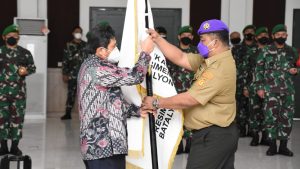 Pangdam Jaya Menghadiri Pengukuhan Ketua Menwa Universitas Trisakti Periode 2021-2024