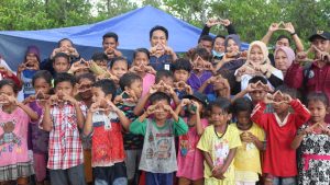 Balai Anak “Rumbai” di Pekanbaru Jangkau Anak Komunitas Adat Terpencil (KAT) Suku Akit di  Kepulauan Meranti, Riau