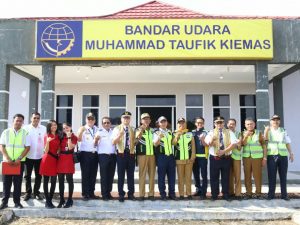 Resmikan Bandara Taufiq Kiemas, Puan Berharap Bisa Bantu Peningkatan Kesejahteraan Masyarakat