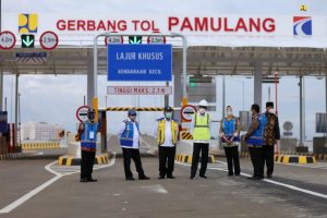 Tingkatkan Akses Bandara, Presiden Jokowi Resmikan Jalan Tol Cengkareng – Batuceper – Kunciran dan Tol Serpong Cinere