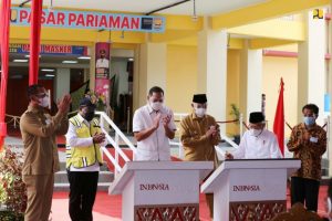 Pasar Pariaman Diresmikan Wapres, Ekonomi Kota Diharapkan Segera Pulih