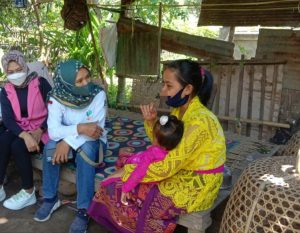 Kemensos Jangkau Anak dengan Tangan dan Kaki Lemah Korban Gempa 2018 di Lombok