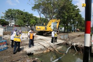 Atasi Genangan Air Hujan, Kementerian PUPR Percepat Perbaikan Drainase Jalan Akses Area Bandara Juanda Surabaya