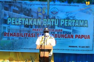 Tingkatkan Kualitas Prasarana Pendidikan, Kementerian PUPR Rehabilitasi SMA Gabungan Jayapura