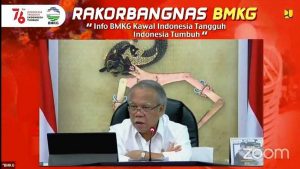 Menteri Basuki Tegaskan Pentingnya Data BMKG dalam Pembangunan Infrastruktur