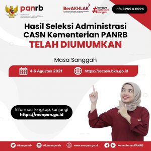 Hasil Seleksi Administrasi CASN Telah Diumumkan, Pelamar Bisa Ajukan Sanggahan