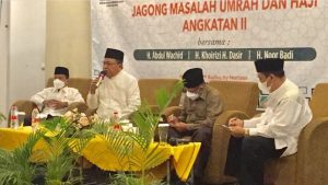 Hadiri Jagong Masalah Haji dan Umroh, Abdul Wachid Soroti Daftar Antrian Haji dan Berharap Pemberangkatan Jamaah Segera Terwujud