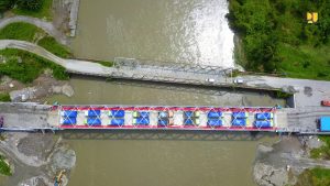 Pasca Banjir Di Maluku, Jembatan Wai Kaka Di Uji Beban