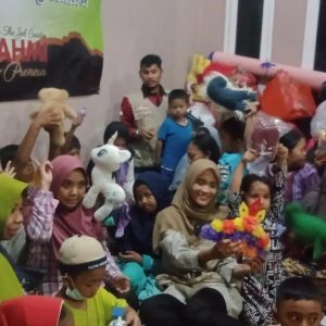 Rasa jenuh Hinggapi Pengungsi, Indonesia Care Hibur Lewat Trauma Healing