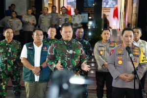 Panglima TNI Pantau Situasi Kamtibmas Malam Pergantian Tahun 2023