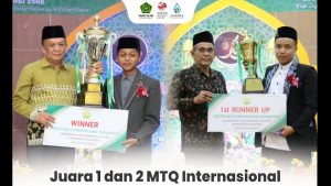 Alhamdulillah Dua Hafidz Indonesia Raih Juara MTQ Internasional di Thailand