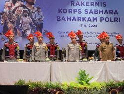 Kabaharkam Polri Buka Rakernis Korsabhara Baharkam Polri di Makassar