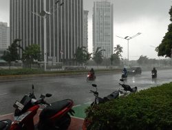 Hujan Guyur Sejumlah Wilayah DKI Jakarta dengan Intensitas Ringan