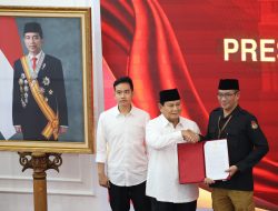 KPU Tetapkan Prabowo Gibran Presiden dan Wakil Presiden