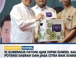 Gubernur Fatoni Ajak HIPMI Sumsel Gali Potensi Daerah