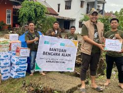 BSI Maslahat dan Bank BSI Salurkan Bantuan untuk Penyintas Banjir Bandang Luwu Sulsel