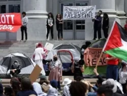 Aksi Bela Palestina Terus Berlanjut, Polisi Amerika Tangkap 2.400 Mahasiswa