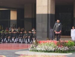 Walikota Jakbar Pimpin Upacara Peringatan Hari Lahir Pancasila